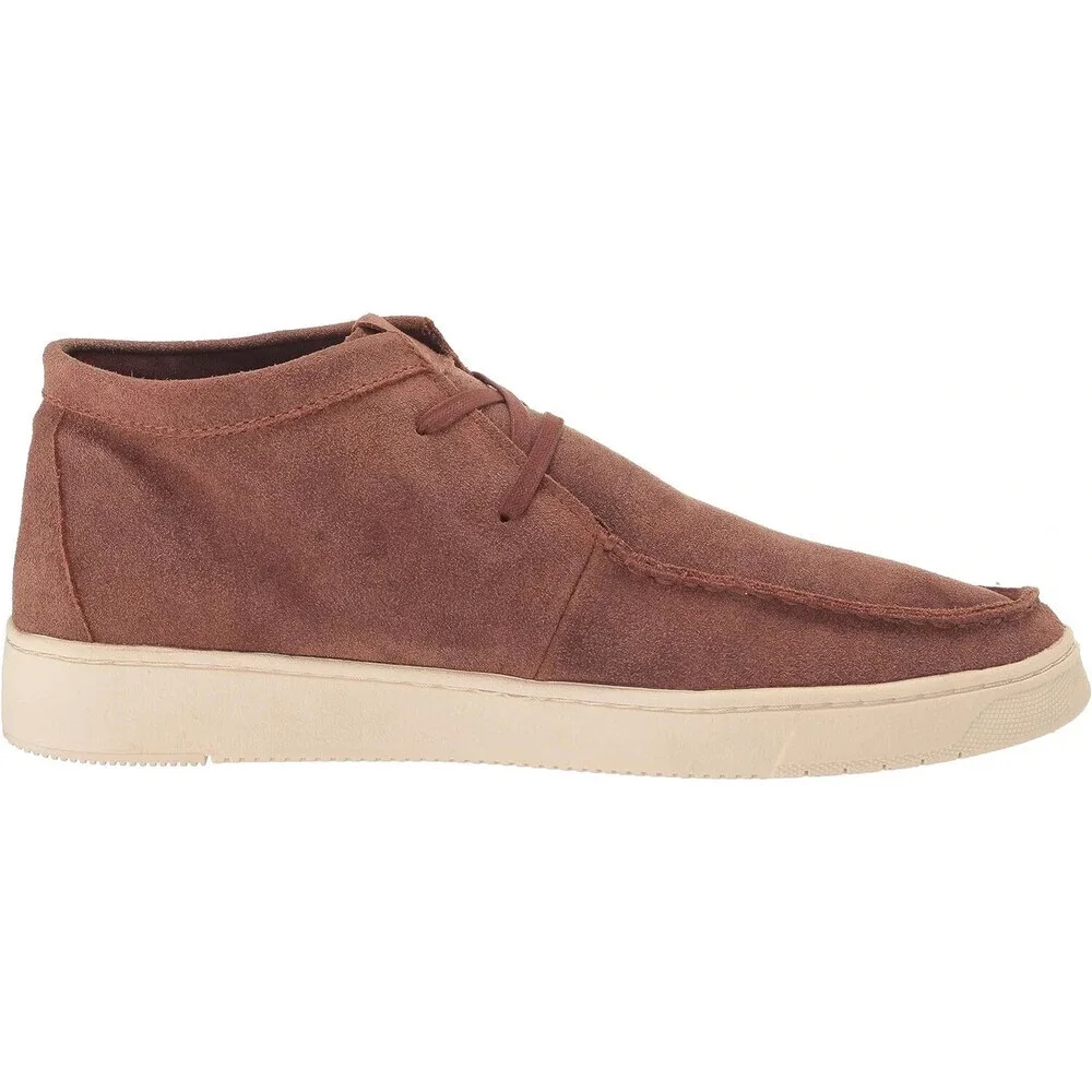 Toms Travel Lite Moc 10020209 Mens US 9 Brown Suede Slip On Chukka Boots GAL435